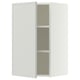 SEKTION Gabinete de pared, blanco/Aspudden gris claro, 18x15x30 "