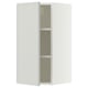 SEKTION Gabinete de pared, blanco/Aspudden gris claro, 15x15x30 "