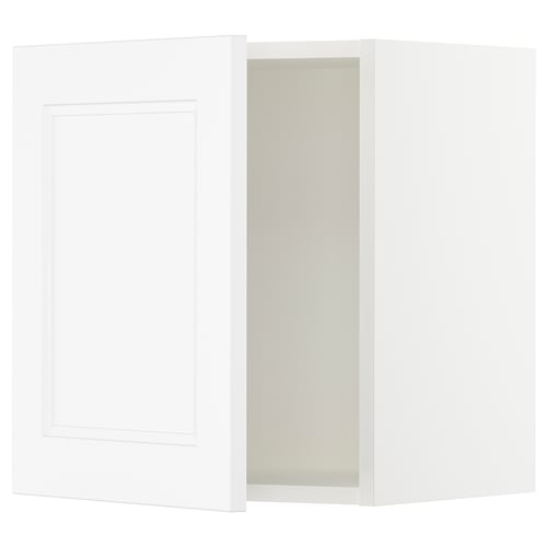 SEKTION Gabinete de pared, blanco/Axstad blanco mate, 18x15x20 "