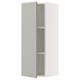 SEKTION Gabinete de pared, blanco/Havstorp gris claro, 15x15x40 "