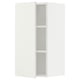 SEKTION Gabinete de pared, blanco/Vallstena blanco, 15x15x30 "
