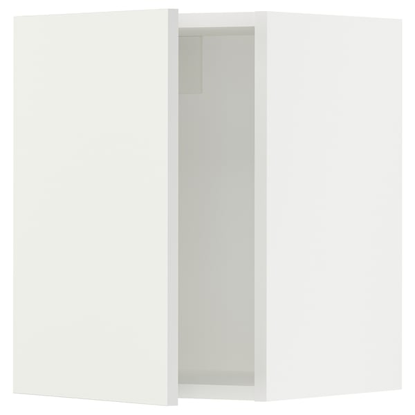 SEKTION Gabinete de pared, blanco/Vallstena blanco, 15x15x20 "