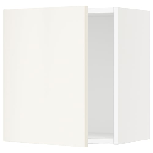 SEKTION Gabinete de pared, blanco/Veddinge blanco, 18x15x20 "