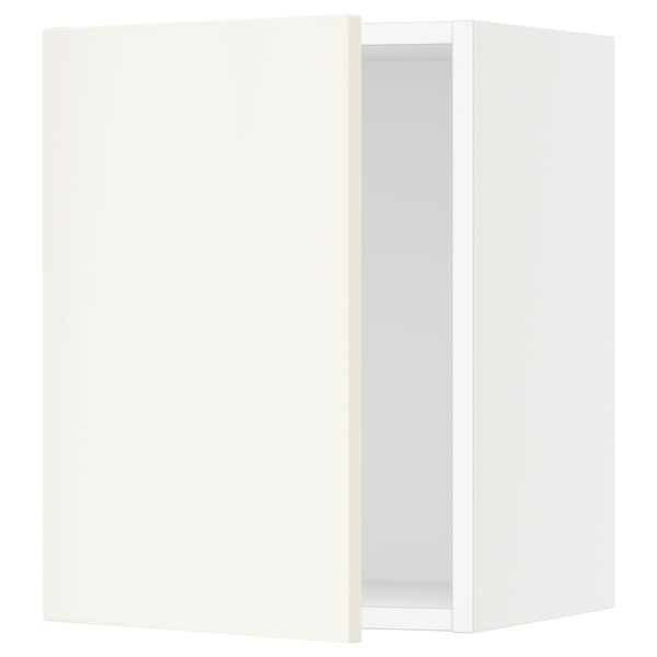SEKTION Gabinete de pared, blanco/Veddinge blanco, 15x15x20 "