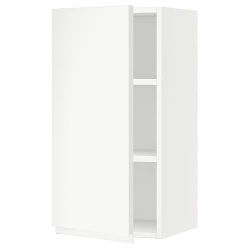 SEKTION Gabinete de pared, blanco/Voxtorp blanco mate, 15x15x30 "
