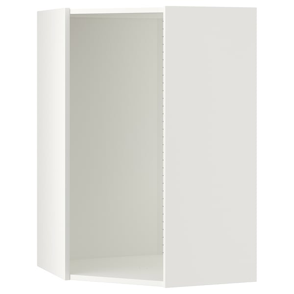 SEKTION Gabinete de pared de esquina, blanco, 26x14 3/4x40 "