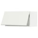 SEKTION Gabinete de pared horizontal, blanco/Vallstena blanco, 30x15x15 "