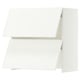 SEKTION Gabinete pared+camp extractora intg, blanco/Aspudden blanco mate, 30x15x30 "