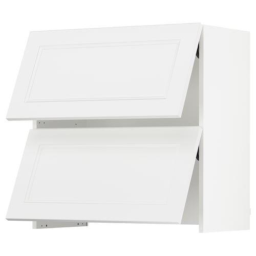 SEKTION Gabinete pared+camp extractora intg, blanco/Axstad blanco mate, 30x15x30 "