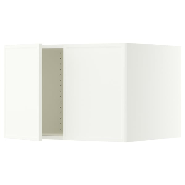 SEKTION Gabinete sup refrig/congelador+2pt, blanco/Aspudden blanco mate, 30x24x20 "