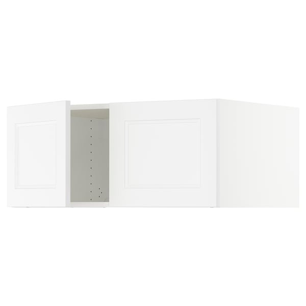 SEKTION Gabinete sup refrig/congelador+2pt, blanco/Axstad blanco mate, 36x24x15 "