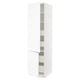 SEKTION / MAXIMERA Gabinete alto+2 prta/estantes/4 cjn, blanco Enköping/blanco efecto madera, 24x24x90 "
