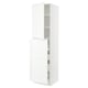 SEKTION / MAXIMERA Gabinete alto+4cjn/1pt/2stnt xtrbl, blanco Enköping/blanco efecto madera, 24x24x90 "