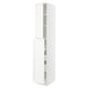 SEKTION / MAXIMERA Gabinete alto+4cjn/1pt/2stnt xtrbl, blanco Enköping/blanco efecto madera, 15x24x90 "