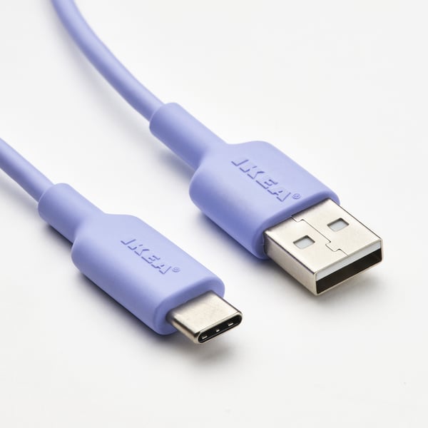 SITTBRUNN USB-A a USB-C, lila, 3 ' 3 "