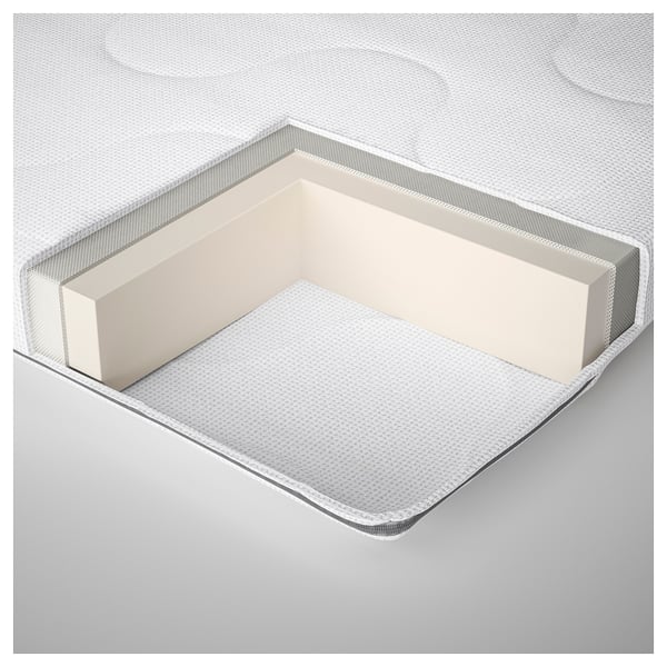 SKÖNAST Colchón espuma para cuna, 27 1/2x52 "