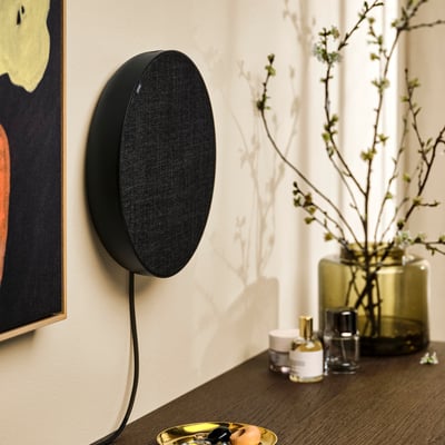 SOLSKYDD Bocina Bluetooth, negro, 11 "
