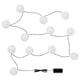 SOLVINDEN Cadena iluminación LED+12 luces, funciona con pilas blanco
