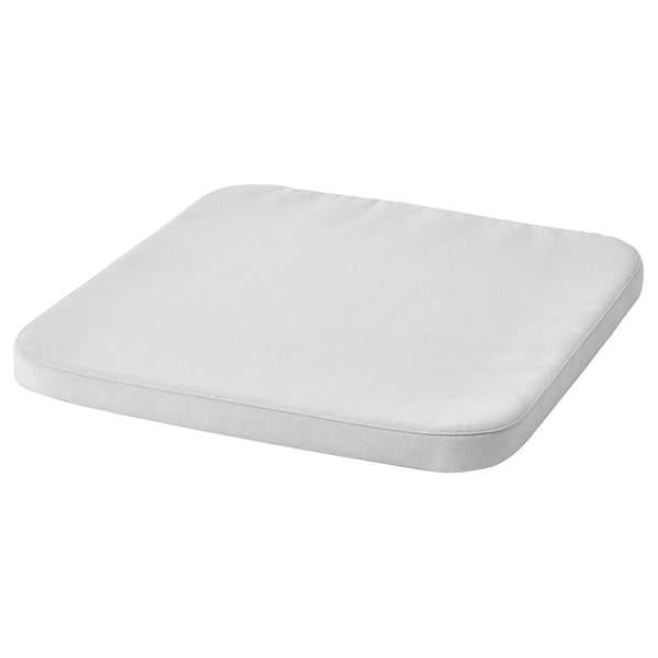 STAGGSTARR Cojín para silla, gris claro, 14x14x1 "