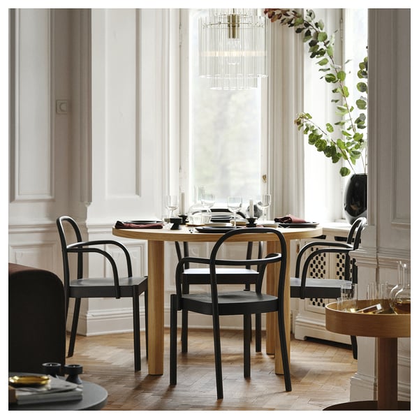 STOCKHOLM 2025 Silla, marrón oscuro