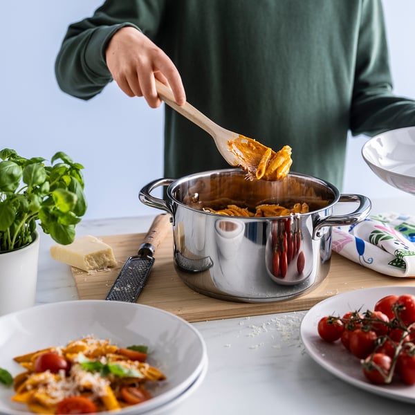 STRÅLFENA Cuchara de cocina, abedul macizo, 11 3/8 "