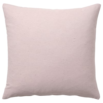 STRANDMALÖRT Funda para cojín, rosado claro, 20x20 "