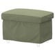 STRANDMON Funda para reposapiés, Naggen gris-verde
