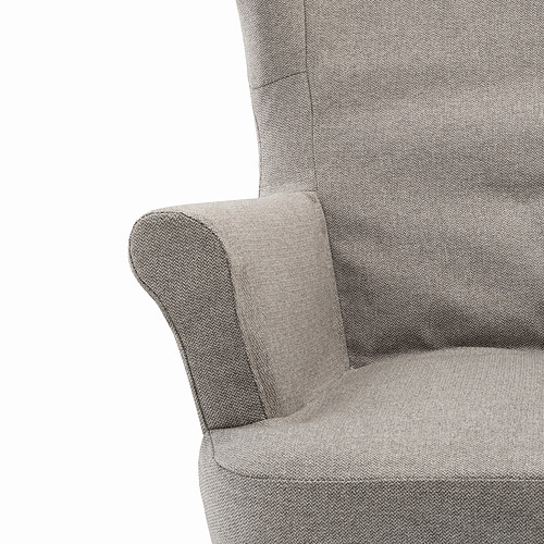 STRANDMON Funda para sillón infantil, Tibbleby beige oscuro