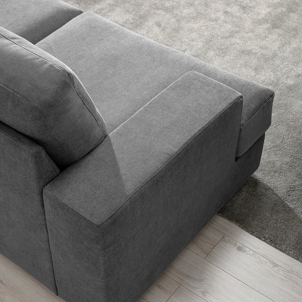 SUNDBRON Sofá, Johanneshov gris oscuro