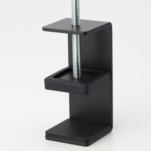 TÅGVIRKE Foco LED+abrazadera, funciona con pilas exterior/regulable negro