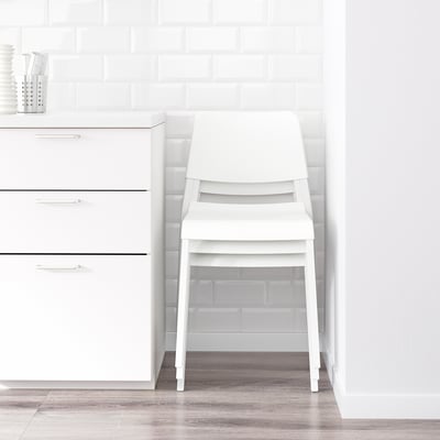 TEODORES Silla, blanco