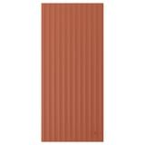 TERRSJÖ Puerta, marrón rojizo motivo de ondas, 18x40 "