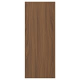 TISTORP Puerta, marrón efecto de nogal, 12x30 "
