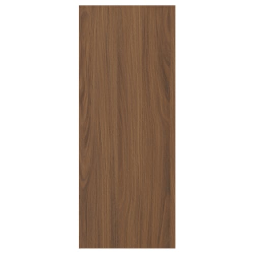 TISTORP Puerta, marrón efecto de nogal, 12x30 "