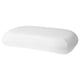 TÖCKENFLY Funda para almohada ergonómica, blanco, 11x17 "