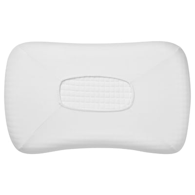 TÖCKENFLY Funda para almohada ergonómica, blanco, 11x17 "