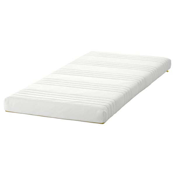 UNDERLIG Colchón espuma cama jóvenes, blanco, 27 1/2x63 "