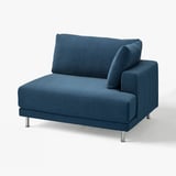 UPPÅKRA Funda de módulo de 1.5 plazas drcha, Samsala azul oscuro