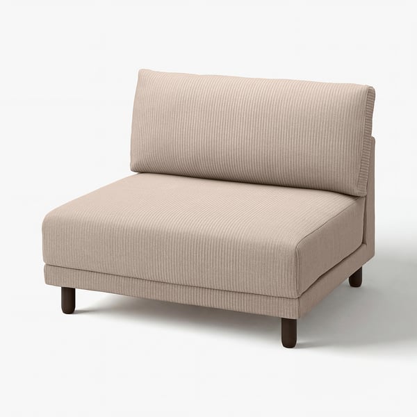 UPPÅKRA Módulo de 1.5 plazas, Samsala beige grisáceo