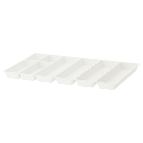 UPPDATERA Bandeja cubiertos/3 bandejas uten, blanco, 32x19 1/2 "