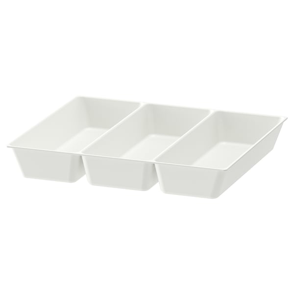 UPPDATERA Bandeja para cubiertos, blanco, 15x12 "