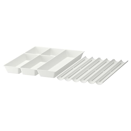 UPPDATERA Bandeja para cubiertos/especiero, blanco, 26x19 ½ "