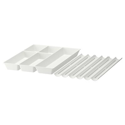 UPPDATERA Bandeja para cubiertos/especiero, blanco, 26x19 ½ "