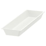 UPPDATERA Bandeja para utensilios, blanco, 6x19 ½ "