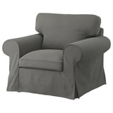 UPPLAND Funda para sillón, Hakebo gris oscuro