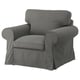UPPLAND Funda para sillón, Hakebo gris oscuro