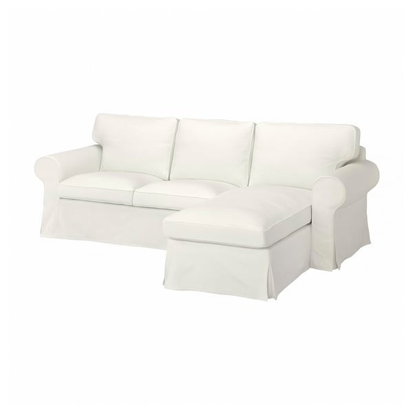 UPPLAND Módulo seccional, 4 plazas, Blekinge blanco