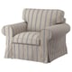 UPPLAND Sillón, Karlshov beige/multicolor