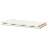 UTRUSTA Estante, blanco, 30x14 3/4 "