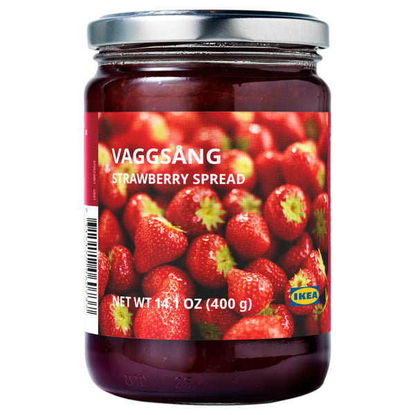 VAGGSÅNG Mermelada de fresa, 14 oz